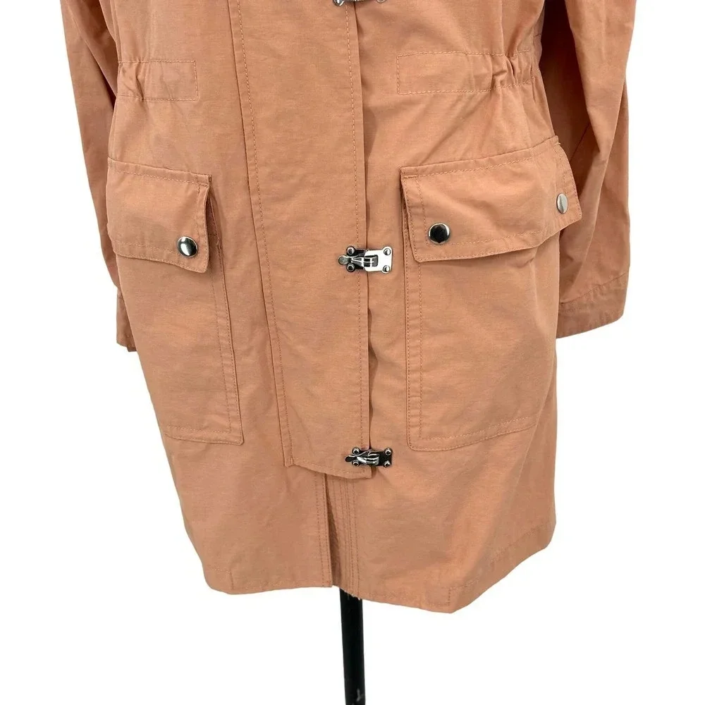 J. Crew‎ Lightweight Utility Jacket in Warm Taupe Pink Size XXS